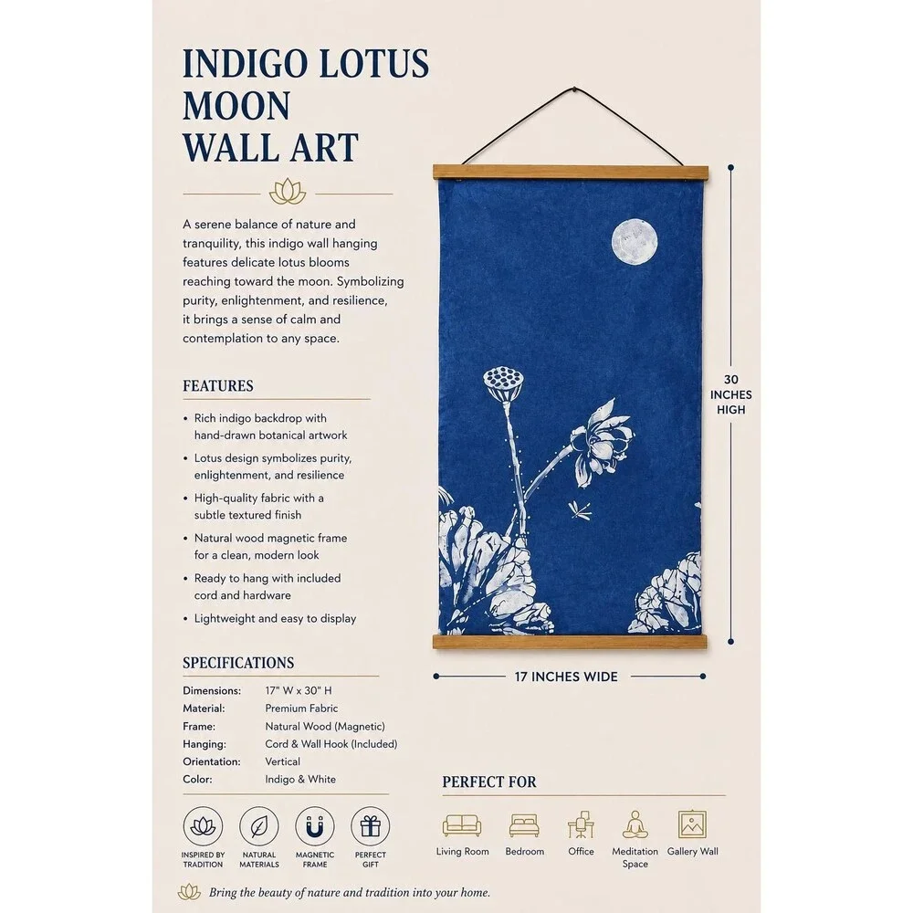 Unbranded **handmade indigo